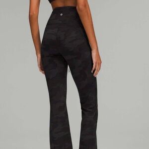 Camo lululemon groove pants